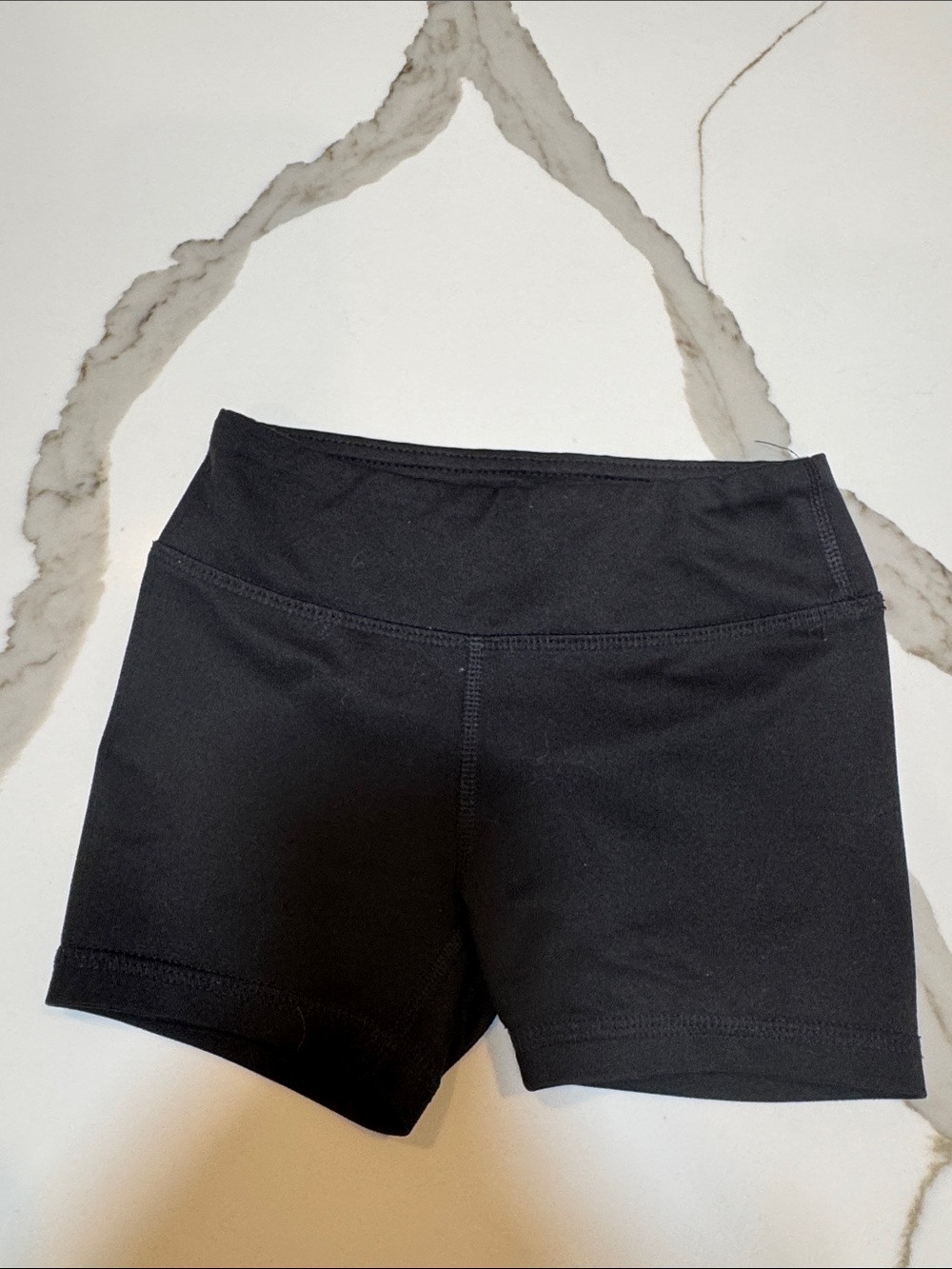 LIKE NEW Girls DSG Black High-Rise Bike Shorts 2XS 4-5